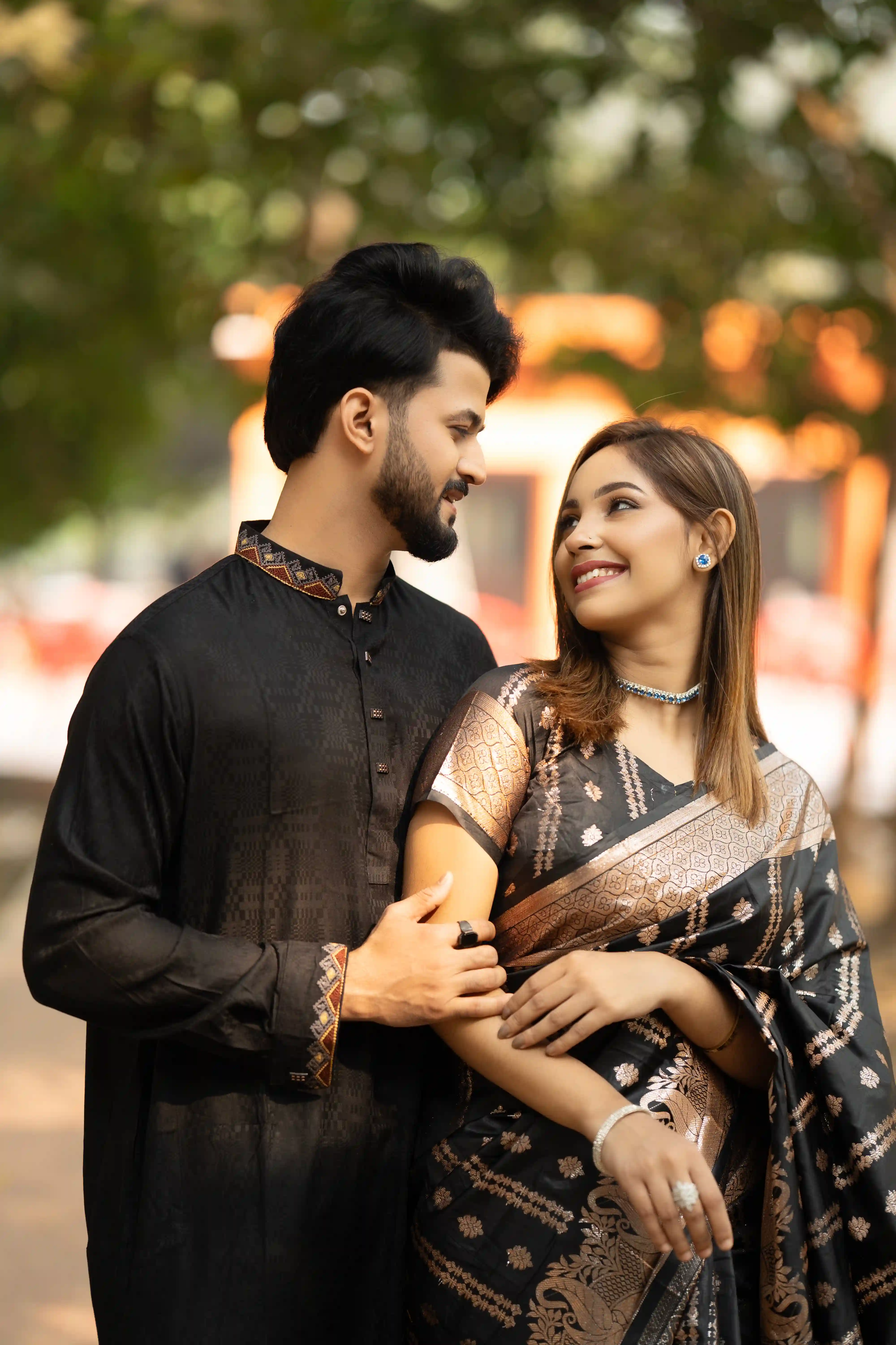 Couple Combo -Aparajita (Black)